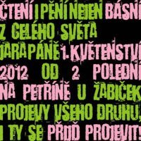 Poezie na Petříně 2012 - Pozvánka